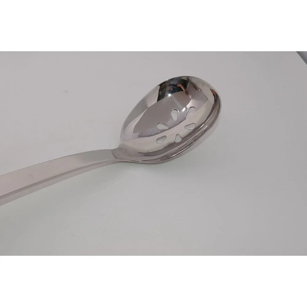 Paderno Stainless Steel Hanging Slotted Serving Spoon